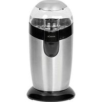 Bomann KSW 445 Elektrische Kaffeemühle, 120 W, 40 Gramm, Edelstahl, grau und schwarz