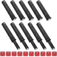 10 Pcs Push to Open Door Catches Magnetic Push Latches Release Invisible Rebound Door Opener Hidden Press Device Soft Close Opener Catch Latch Hidden Door Release Drawer for Closet Cabinet Wardrobe