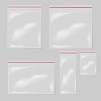Sacchetti con chiusura ermetica, versatili e igienici, 6 x 8 cm, confezione da 100 sacchetti in plastica trasparente sigillabili, per conservare alimenti, organizzazione artigianale e molto altro