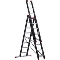 Altrex, Echelle transformable à revêtement aluminium, 3