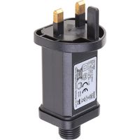 Transformateur LED étanche 4,5 V avec prise US pour guirlande lumineuse