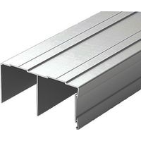 Rail haut 96 pour profil P300 anodisé argent 2,55m - SEED GAMMISTE - RH96SA25