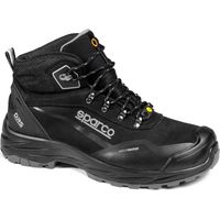 Sparco Scarpe Goodwood Dell S7S Tg. 48 calzature di sicurezza a polacco DRS resistente all'acqua puntale fibra di vetro amagnetico Nero 48