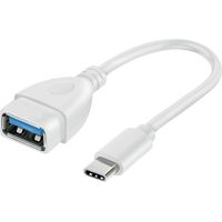 Adattatore USB Vivanco tipo C a USB A 10 cm anti torsione