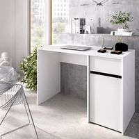 Bali Bureau blanc moderne avec tiroir et porte
