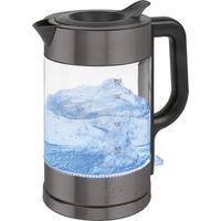 ProfiCook PC-WKS 1322 G tetera eléctrica 1,7 L 2200 W Negro, Transparente
