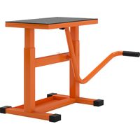 DURHAND Cavalletto per Moto max 150 kg con Superficie in Gomma Arancione