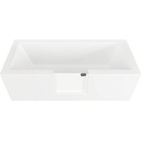 Seitliche Badewannenverkleidung für PMR-Badewanne mit Tür, 160 cm, Weiß (SATVDPANEL160)