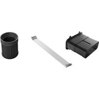 Elica KIT0199838. Tipo: Kit estrattore per cappa aspirante, Colore del prodotto: Nero, Argento. Compatibilità marca: Elica, Compatibilità: NikolaTesla Evo. Quantità per pacco: 1 pz