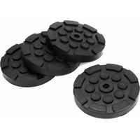 4 Patins ronds en caoutchouc pour cric de levage auto, accessoires de levage pour voiture, coussins de cric poids lourd