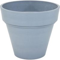 Planta - MEGA COLLECTIONS - Ecostone Planter - Ø 55 cm - H 51 cm - Gris
