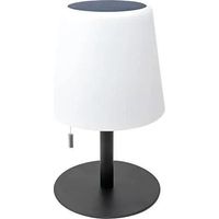 Schwaiger Lámpara portátil de mesa LED blanco negro