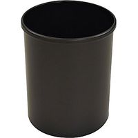 Papelera acero redonda capacidad 15 l H x Ø 309 x 255 mm