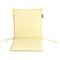 Kissen für Stühle Sessel mit niedriger Zippo Fabotex Rückenlehne - Beige