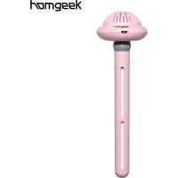 Homgeek Portable Humidifier UFO-shaped USB No Water Tank Bottle-Inserted 7-color Night Lamp Office B-Pink