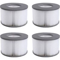 Filtre Spa Lite pour MSPA,Filtrepour MSPA Whirlpool Filter - Cartouches Filtrantes pour Sous - Bateaux et spa Chauds - Modèle à partir de 2020 (4pcs)