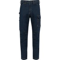 Jean de travail denim résistant multipoches WK. Designed To Work Denim 36.