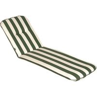 JARDIN PRIVE Sonnenliege-Kissen CANCALE Grün 184x59x5,5cm