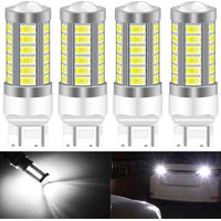 Item 7443 7444NA 5630 33-SMD White 900 Lumen 8000K Super Bright LED Turn Signal Brake Light Bulb 12V 3.6W