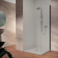 Panneau d'habillage mural pour douche NEXO gris 70 x 70 cm