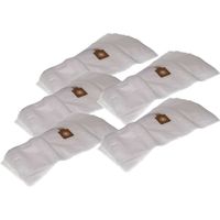 vhbw 50x Sacs compatible avec Nilfisk VP930 PRO HEPA, VP930 ECO PRO HEPA aspirateur - microfibre non tissée, 75cm x 17cm blanc