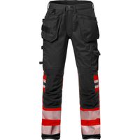 Fristads 127732-396-C54 High Vis Handwerker Stretch-Hose Kl. 1 2706 PLU Warnschu