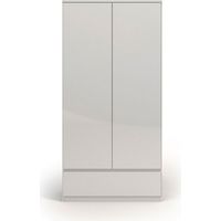 Nada Kleiderschrank weiss.