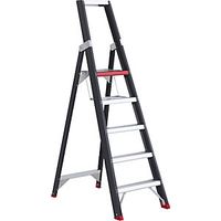Escalera tipo tijera de seguridad ascenso por un lado 5