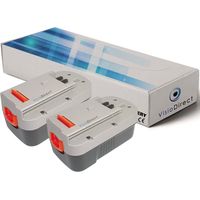 Lot de 2 batteries type A18 FS180BX FS18BX FS18FL pour FIRESTORM 3000mAh 18V