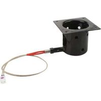 Kit de brûle-feu. pot de feu émaillé + tige d'allumage pour grilles Traeger. Pellet PRO/Z/Trail