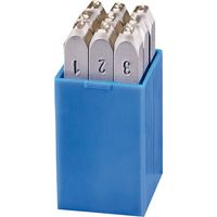 Nummeriersatz 9-teilig (0-9) SR - Standard (1 mm) GRAVUREM 100.SR1