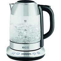 ECG RK 1781 Glass Hervidor eléctrico 1,7L Gris Plata