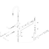 DORNBRACHT 25133882-42 Mitigeur de baignoire pour montage mural TARA
