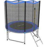 SPORTNOW Trampolino da Esterno Trampolino Ricreativo 244 cm