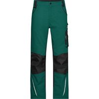 James & Nicholson Arbeitsbundhose JN832 Gr. 62 dark-green/black