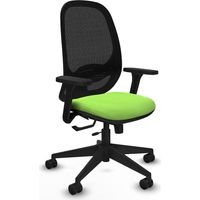 Silla de oficina piqueras y crespo Cilanco negro espuma confort