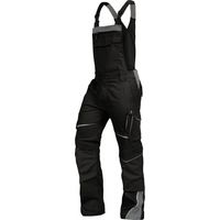 Leibwächter Latzhose Flex-Line FLEXL Gr. 98 schwarz/grau