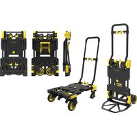 CARRELLO PORTATUTTO PORTAPACCHI PIATTAFORMA MULTIFUNZIONE 2 IN 1 FOLD MAX 137KG HYTAMA + CESTA