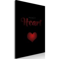 Quadro - Robot Heart (1 Part) Vertical - 40x60