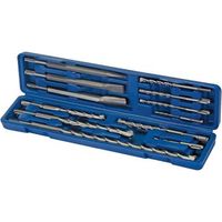 Coffret de forets et burins 12 pièces - SILVERLINE 633750