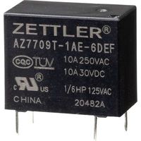 Zettler Electronics AZ7709T-1AE-6DEF Relais de puissance 6 V/DC 10 A 1 pc(s)