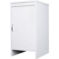 Mueble de baño lavandería multiuso en PVC 45x50 con puerta Negrari FB9006K