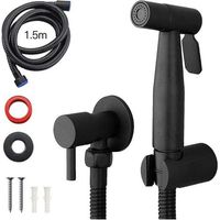 Pulverisateur De Bidet Portable Robinet Toilette Acier Inoxydable Jet D Eau Froid Valve Shattaf Salle De Bain