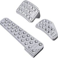 Kit 3 pedales alu compatible avec BMW - 60x100mm - 60x210mm