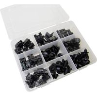 wkk Caja surtido soportes para cable 108 piezas compacta