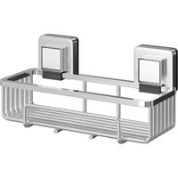 Wholesale Domestic PushLoc Polished Chrome Wall Mounted Rectangular Shower Basket