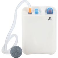 Tragbare, batteriebetriebene Sauerstoffpumpe, Sauerstoffdiffusor für Aquarien, DC 125