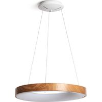 Lámpara Colgante LED 50W Metal CCT Seleccionable Jacob-L Marrón