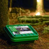 DriBox Medium Green Weatherproof Connection Box | Outdoor Plug Lights