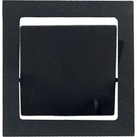 Clapet de cheminée en fonte pour boisseaux 250 x 250 mm